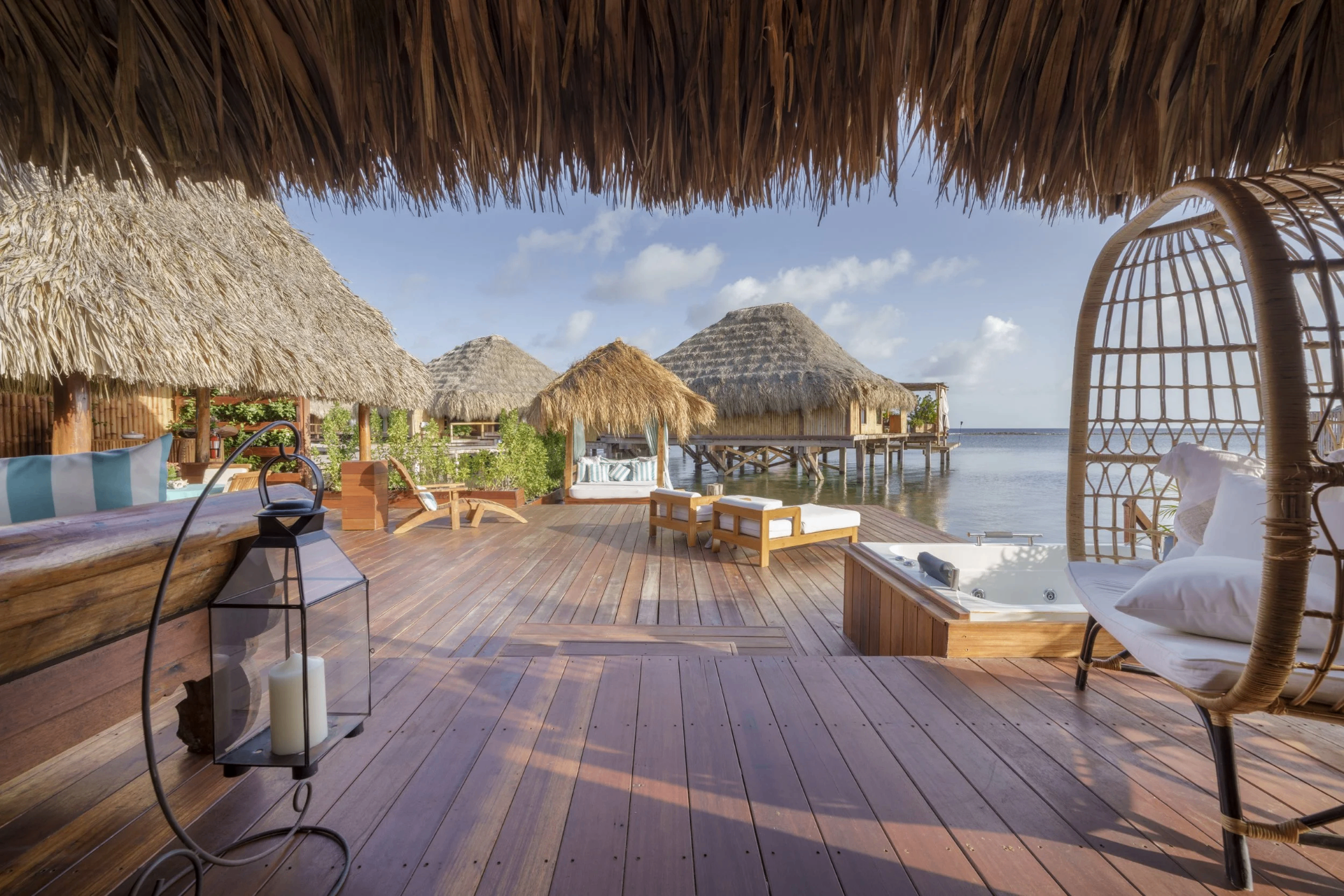 Overwater setting